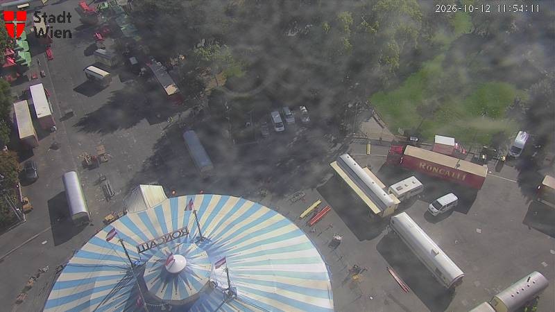 Archiv Foto Webcam Wien - Rathausplatz