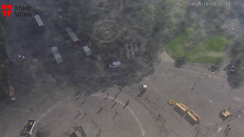 Archiv Foto Webcam Wien - Rathausplatz