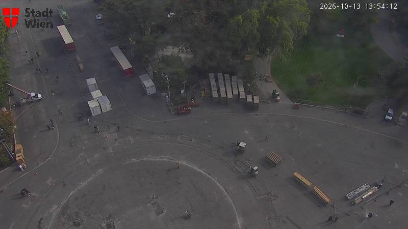 Archiv Foto Webcam Wien - Rathausplatz