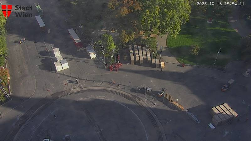 Archiv Foto Webcam Wien - Rathausplatz