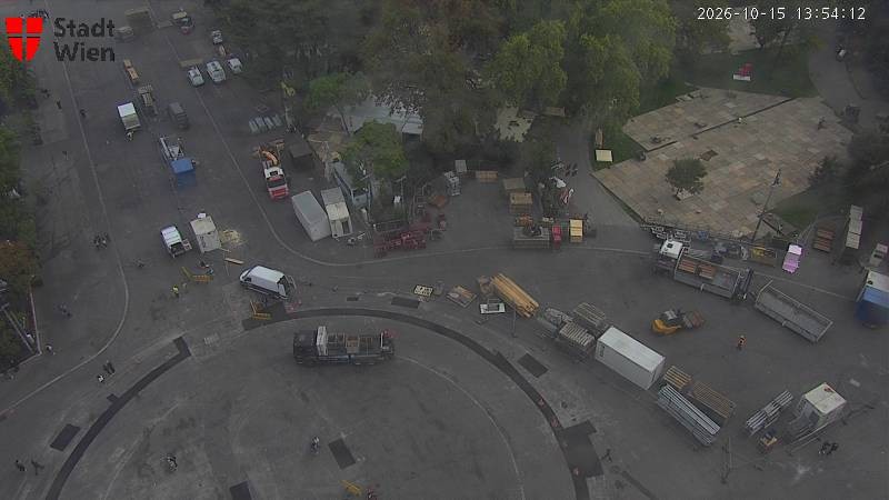 Archived image Webcam Vienna - City Hall