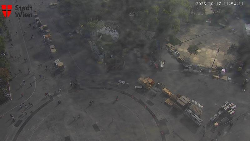 Archiv Foto Webcam Wien - Rathausplatz