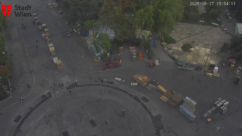 Archiv Foto Webcam Wien - Rathausplatz
