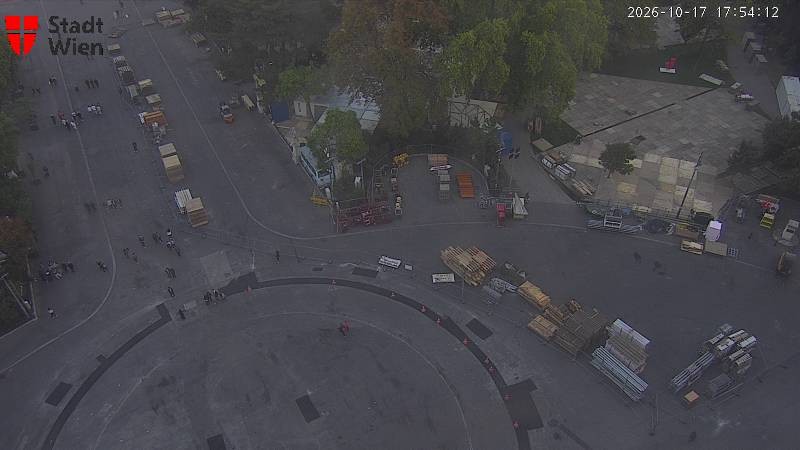 Archiv Foto Webcam Wien - Rathausplatz