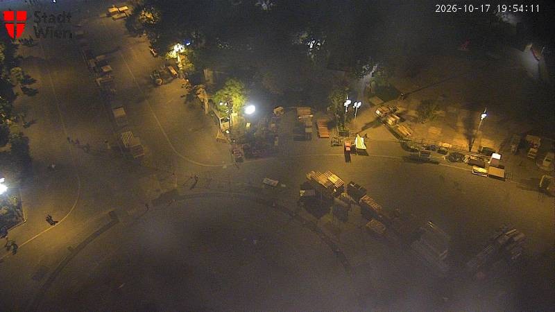 Archiv Foto Webcam Wien - Rathausplatz
