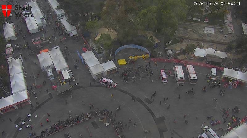 Archived image Webcam Vienna - City Hall