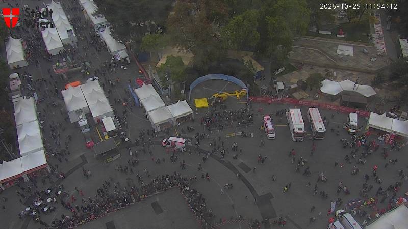 Archived image Webcam Vienna - City Hall