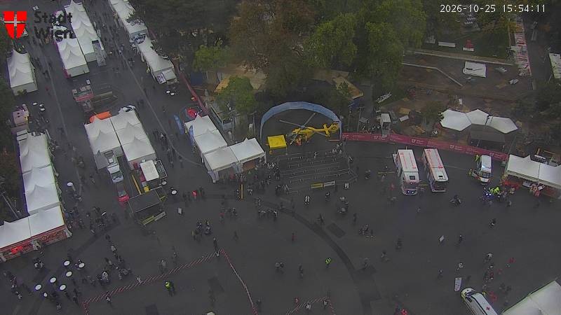 Archiv Foto Webcam Wien - Rathausplatz