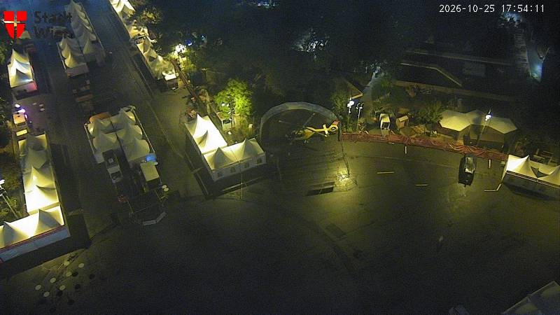 Archiv Foto Webcam Wien - Rathausplatz