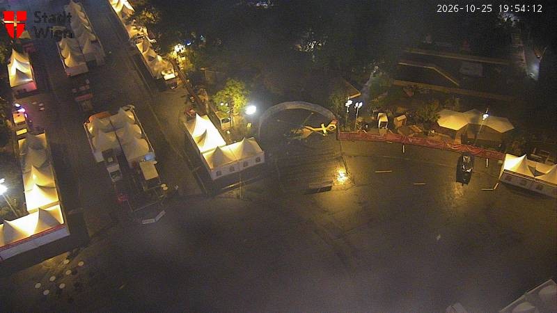 Archiv Foto Webcam Wien - Rathausplatz