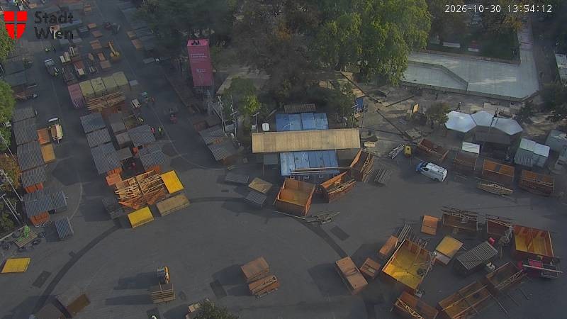 Archiv Foto Webcam Wien - Rathausplatz