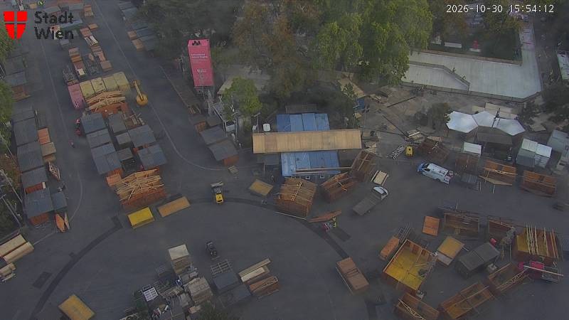 Archiv Foto Webcam Wien - Rathausplatz