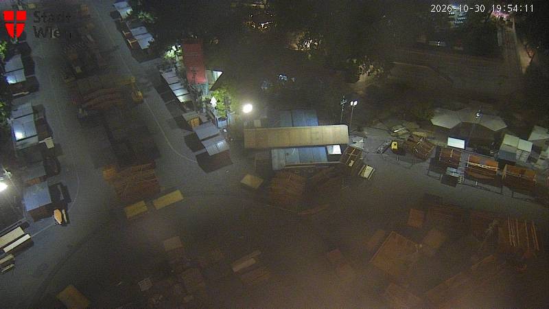 Archiv Foto Webcam Wien - Rathausplatz