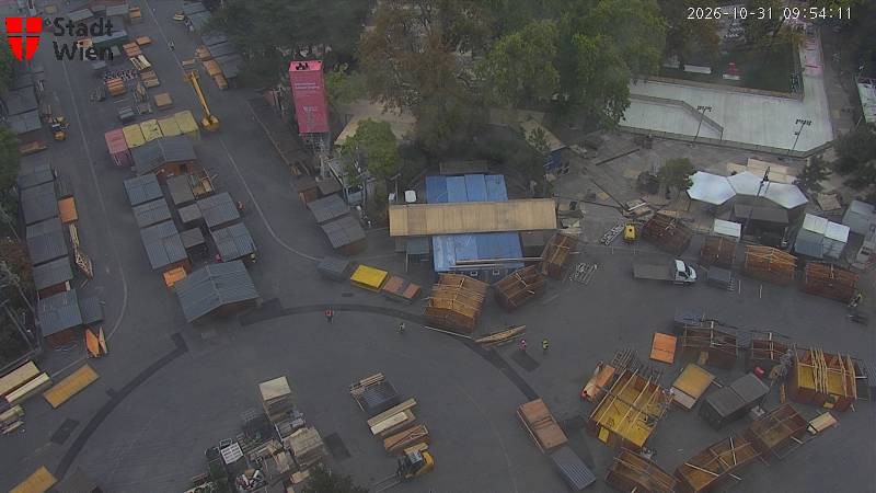 Archiv Foto Webcam Wien - Rathausplatz