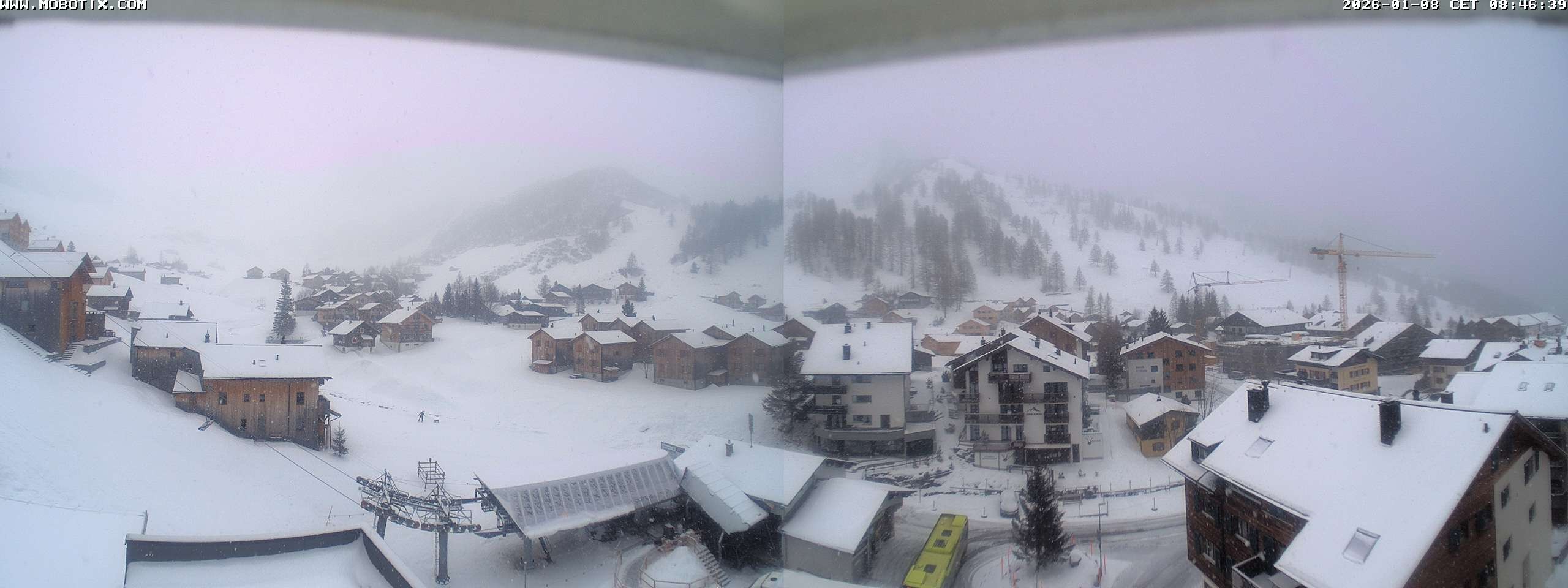 Archived image Webcam Malbun - Hotel Turna