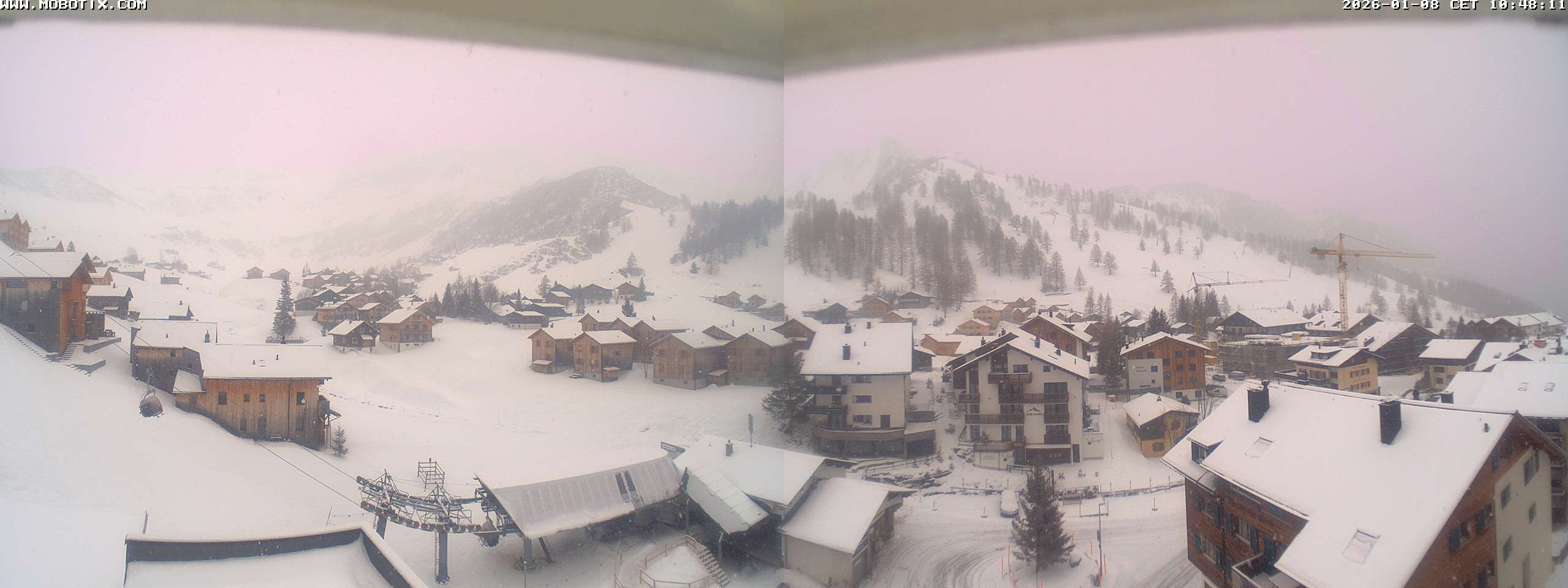 Archiv Foto Webcam Zentrum Malbun - Hotel Turna