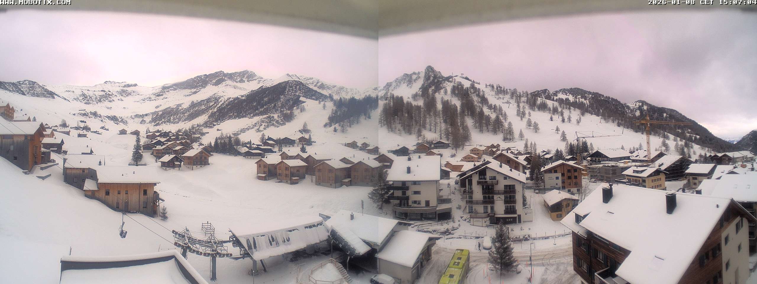 Archiv Foto Webcam Zentrum Malbun - Hotel Turna