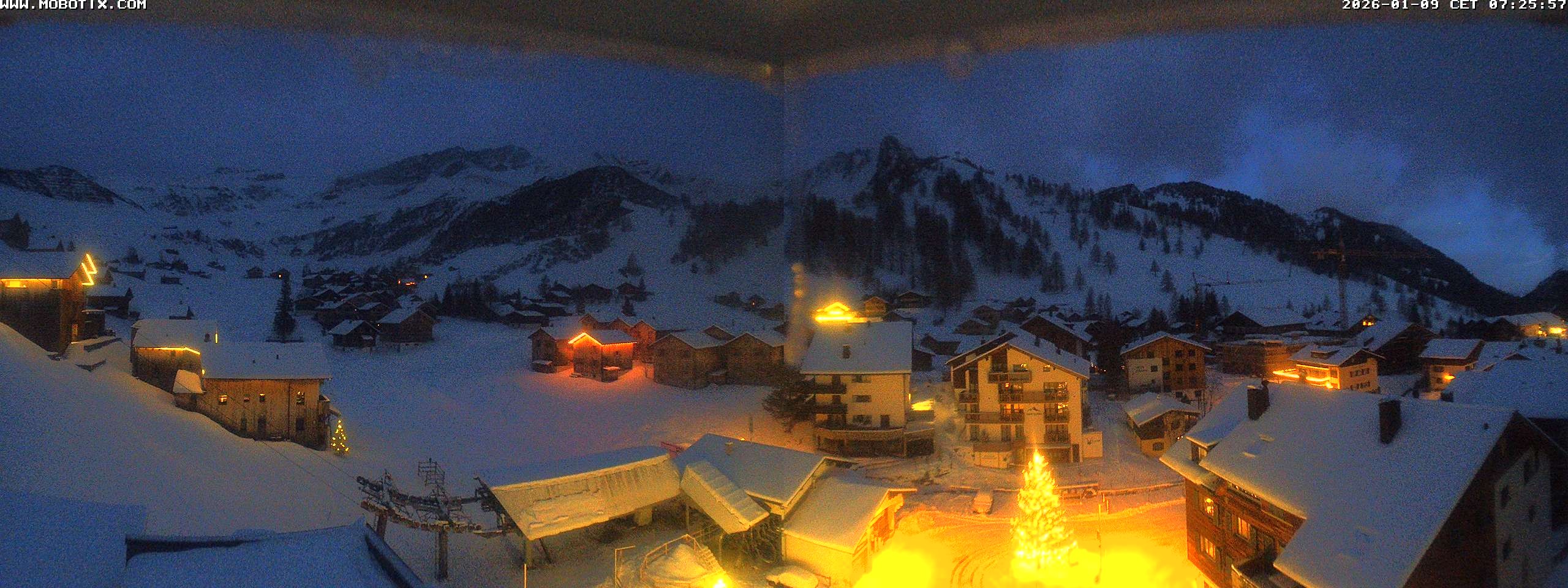 Archived image Webcam Malbun - Hotel Turna