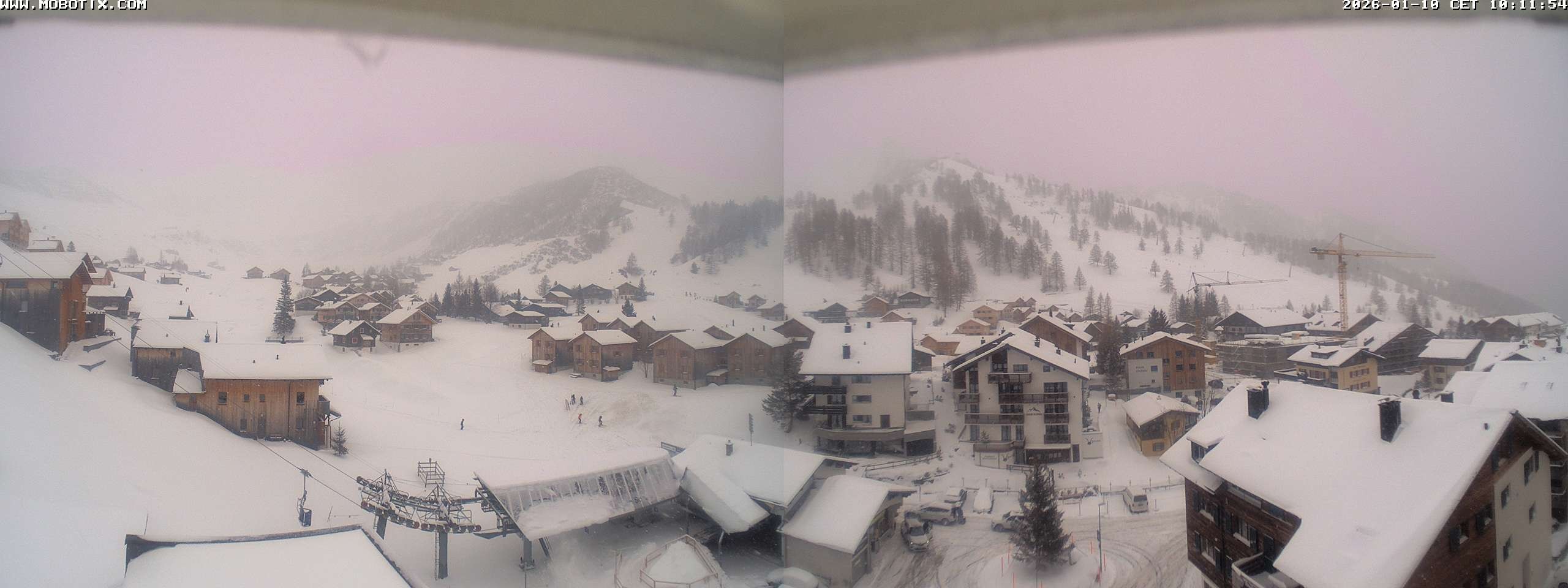 Archiv Foto Webcam Zentrum Malbun - Hotel Turna