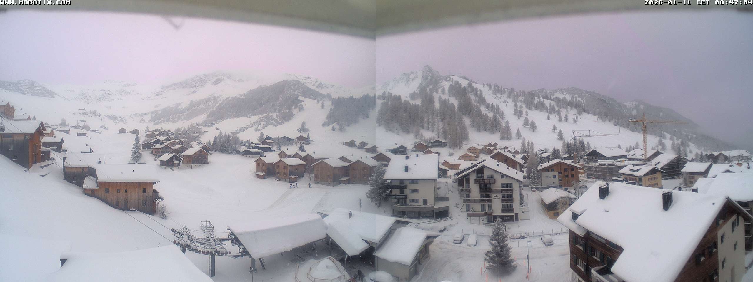 Archiv Foto Webcam Zentrum Malbun - Hotel Turna