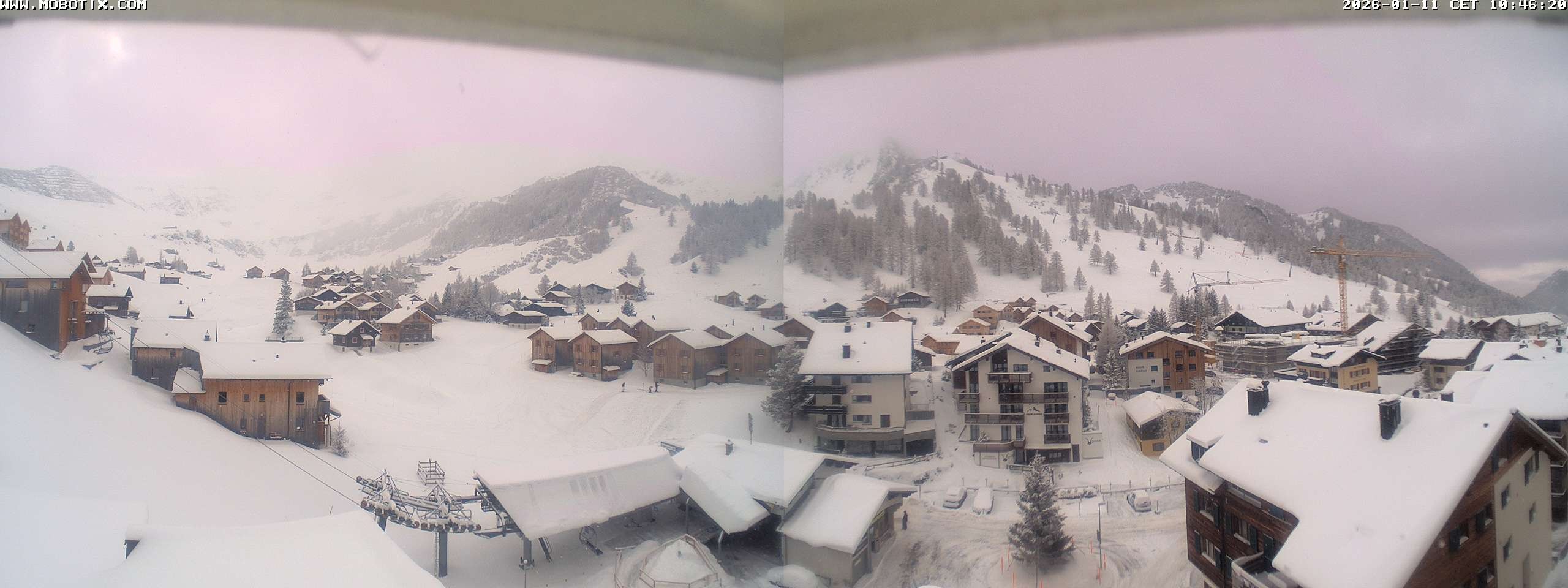 Archiv Foto Webcam Zentrum Malbun - Hotel Turna