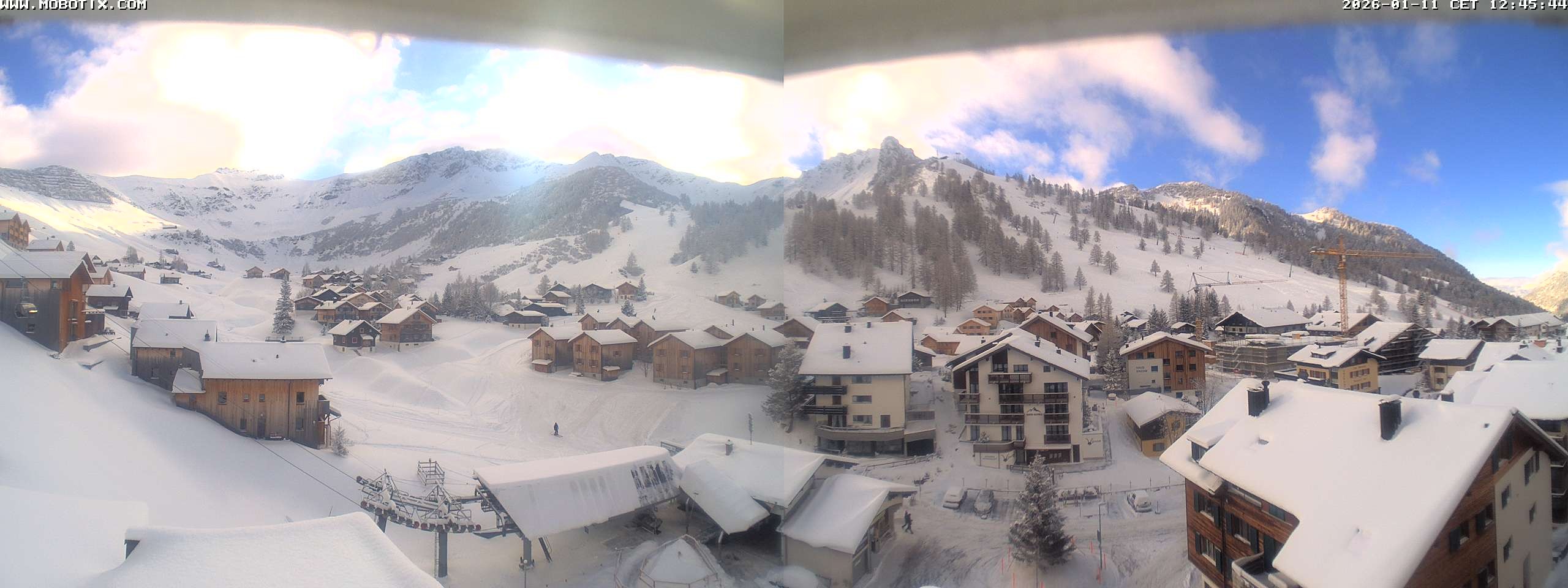 Archiv Foto Webcam Zentrum Malbun - Hotel Turna