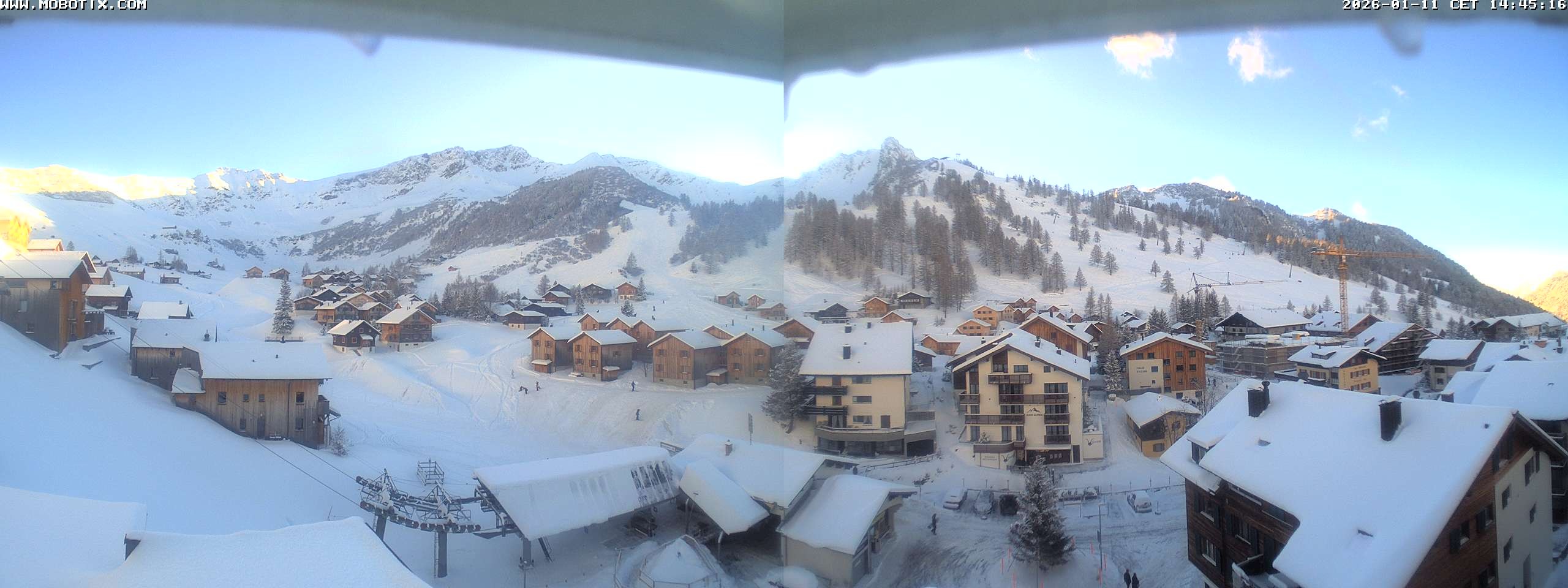 Archiv Foto Webcam Zentrum Malbun - Hotel Turna