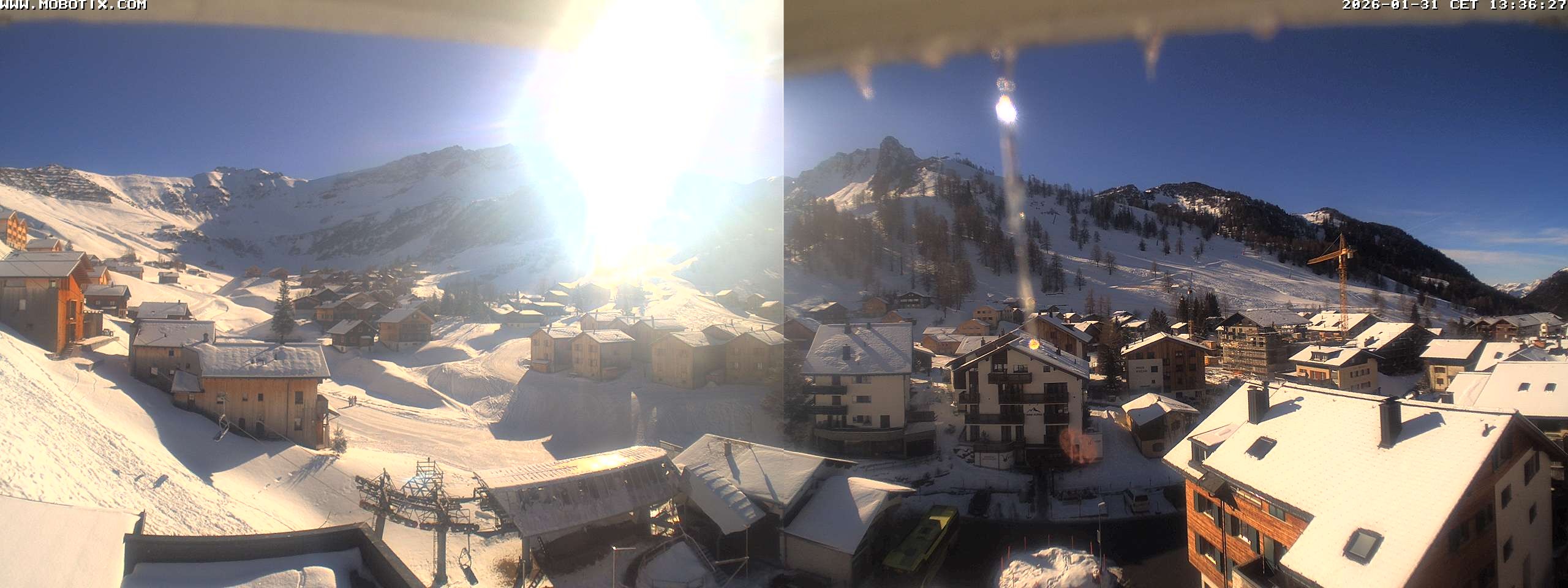 Archiv Foto Webcam Zentrum Malbun - Hotel Turna