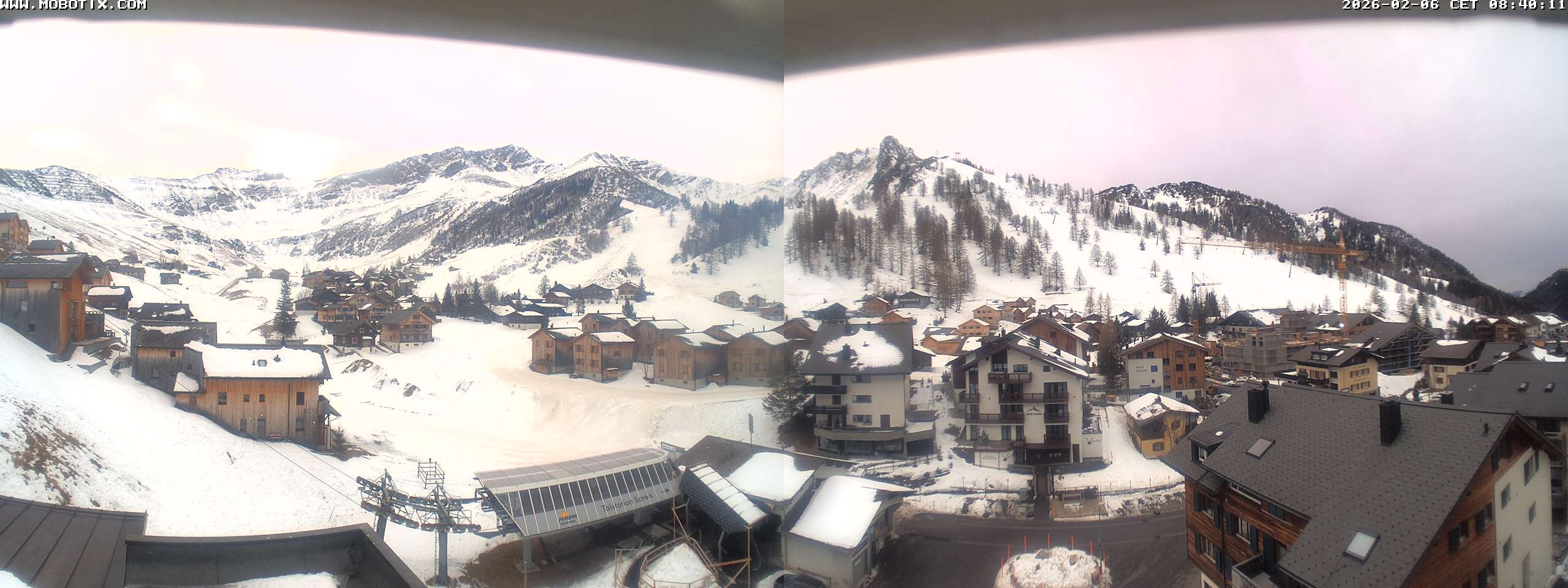 Archiv Foto Webcam Zentrum Malbun - Hotel Turna