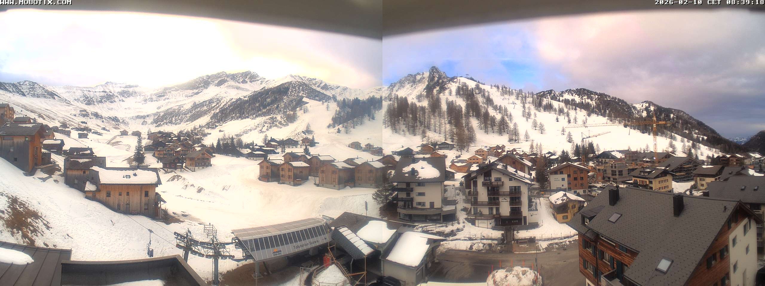 Archiv Foto Webcam Zentrum Malbun - Hotel Turna