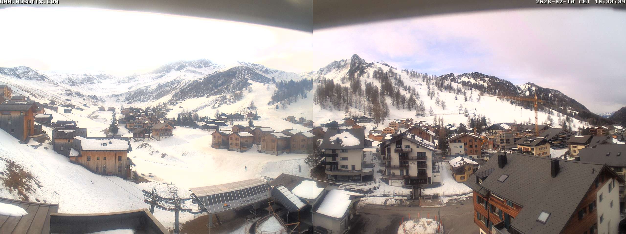 Archiv Foto Webcam Zentrum Malbun - Hotel Turna