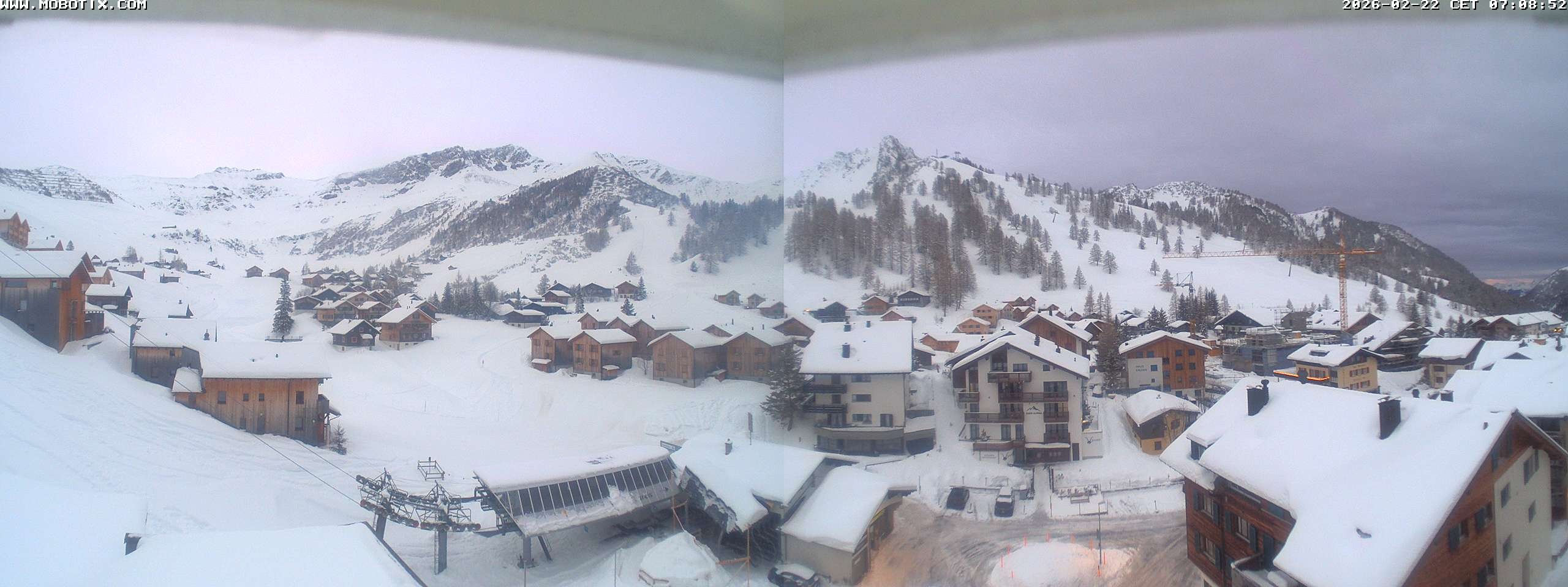 Archiv Foto Webcam Zentrum Malbun - Hotel Turna