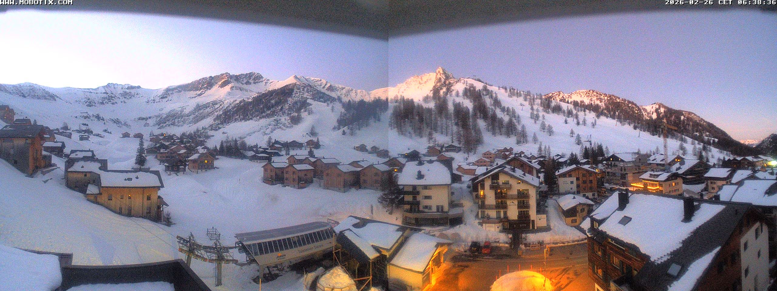 Archived image Webcam Malbun - Hotel Turna