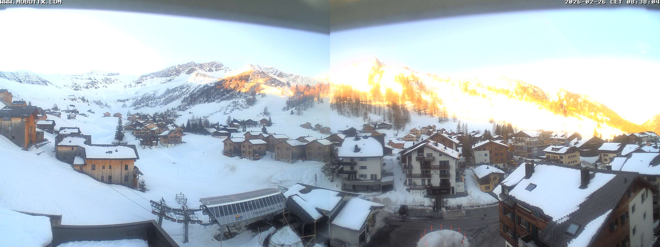 Archived image Webcam Malbun - Hotel Turna