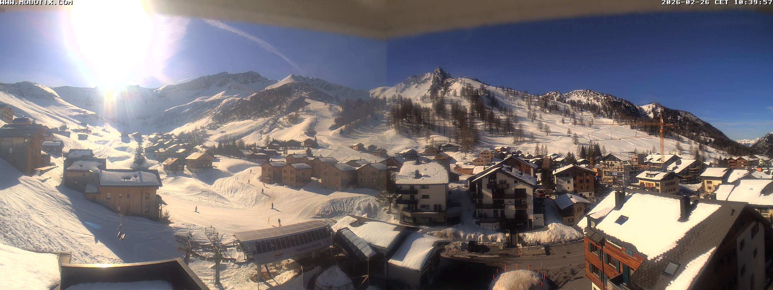 Archived image Webcam Malbun - Hotel Turna