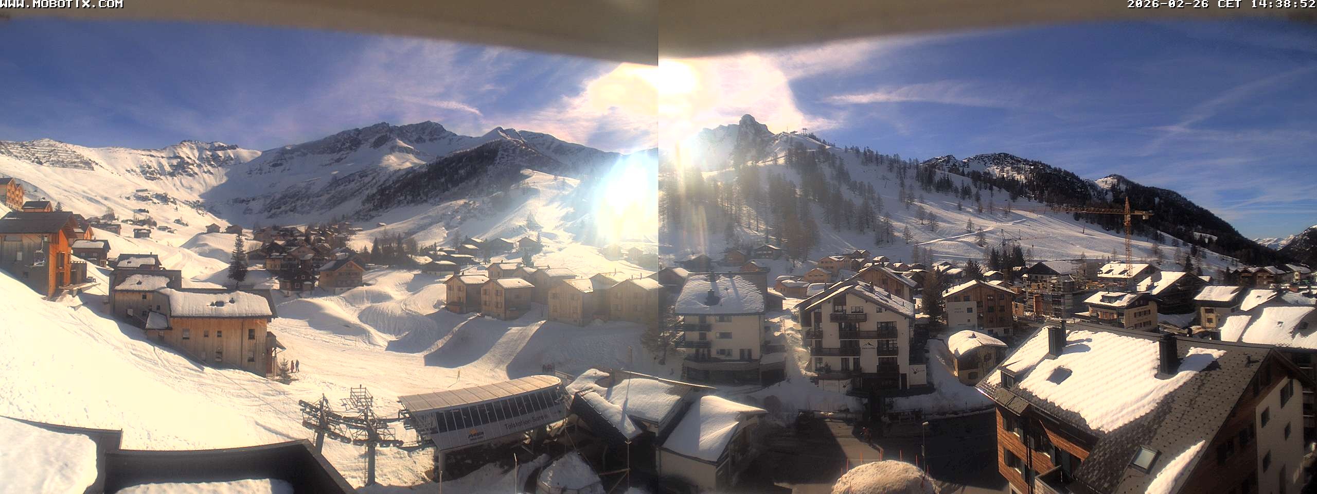 Archived image Webcam Malbun - Hotel Turna