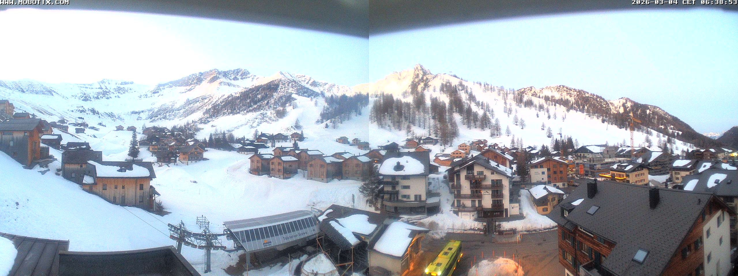 Archiv Foto Webcam Zentrum Malbun - Hotel Turna