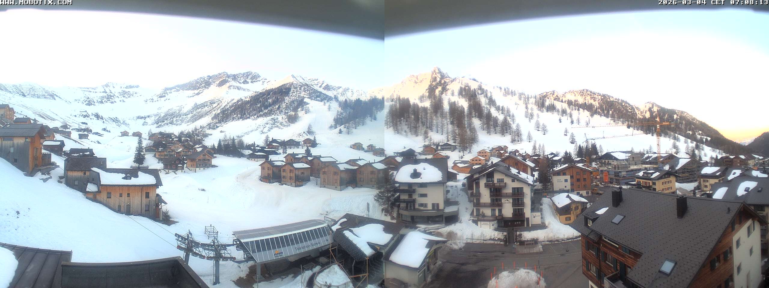 Archiv Foto Webcam Zentrum Malbun - Hotel Turna