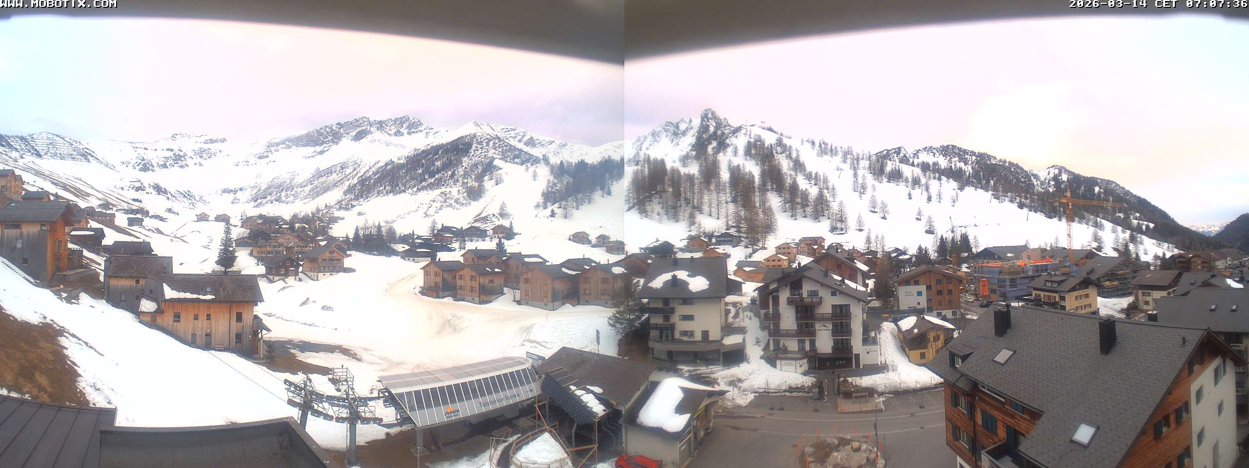 Archiv Foto Webcam Zentrum Malbun - Hotel Turna