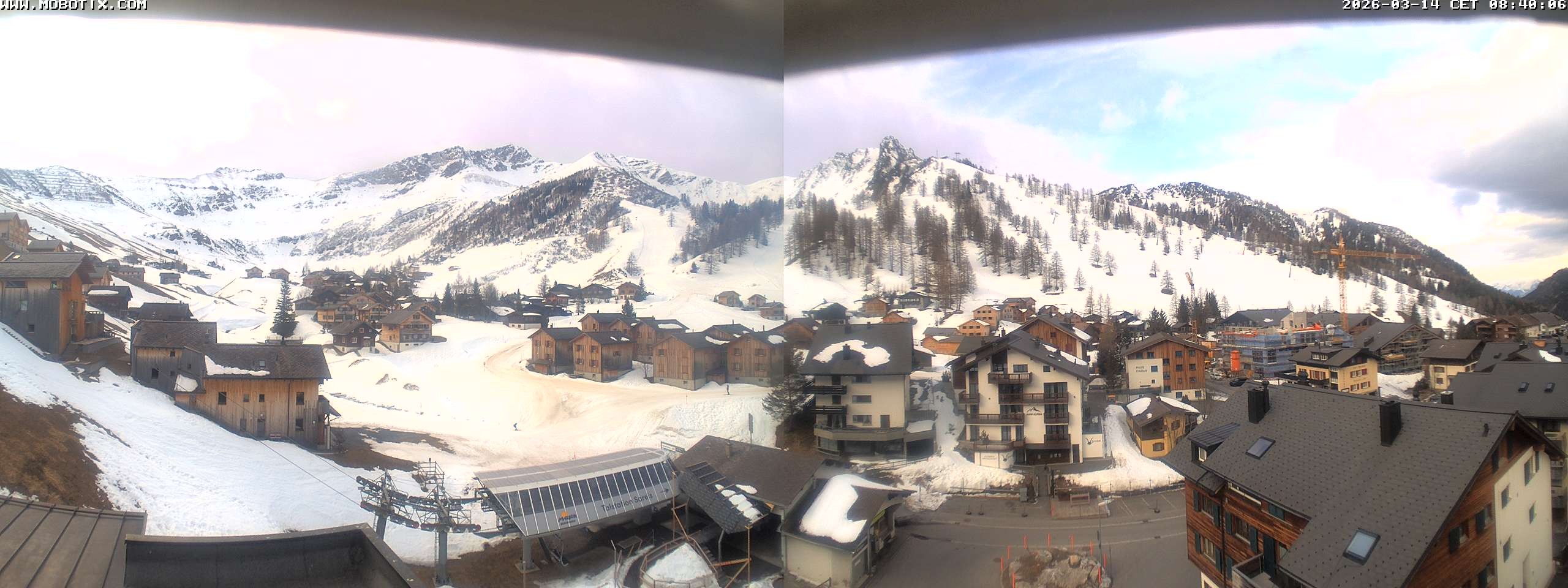 Archiv Foto Webcam Zentrum Malbun - Hotel Turna