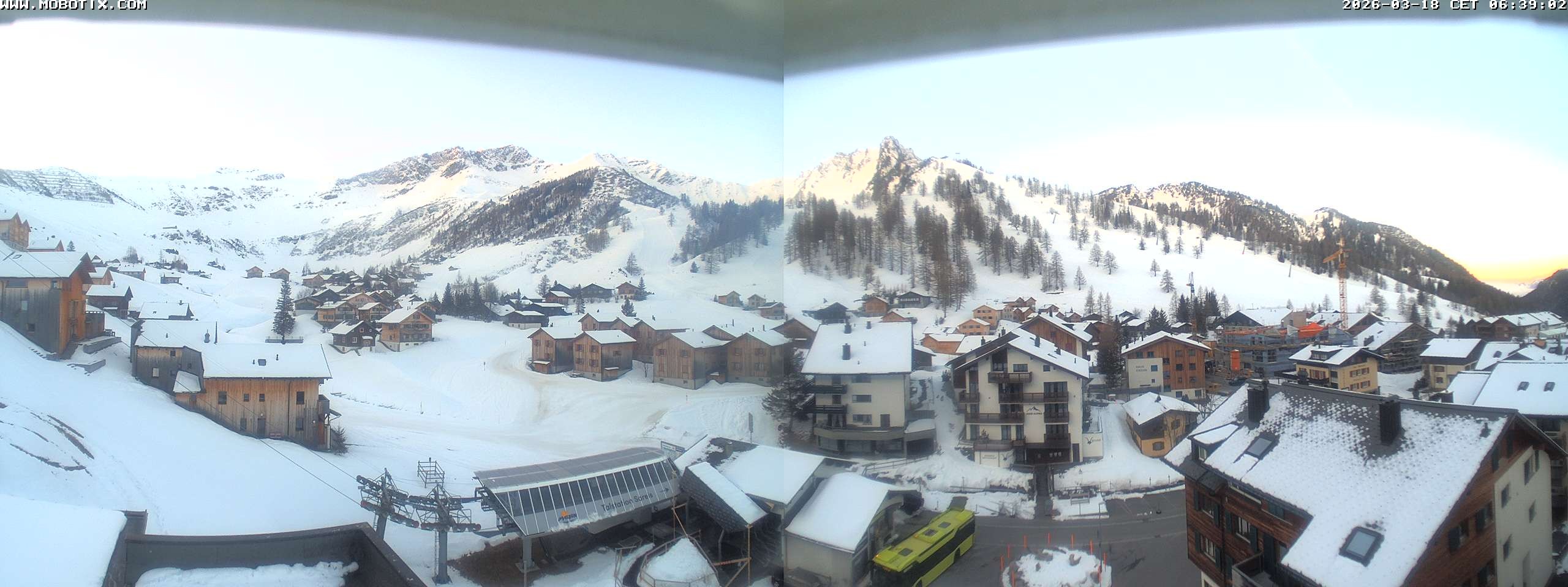 Archiv Foto Webcam Zentrum Malbun - Hotel Turna