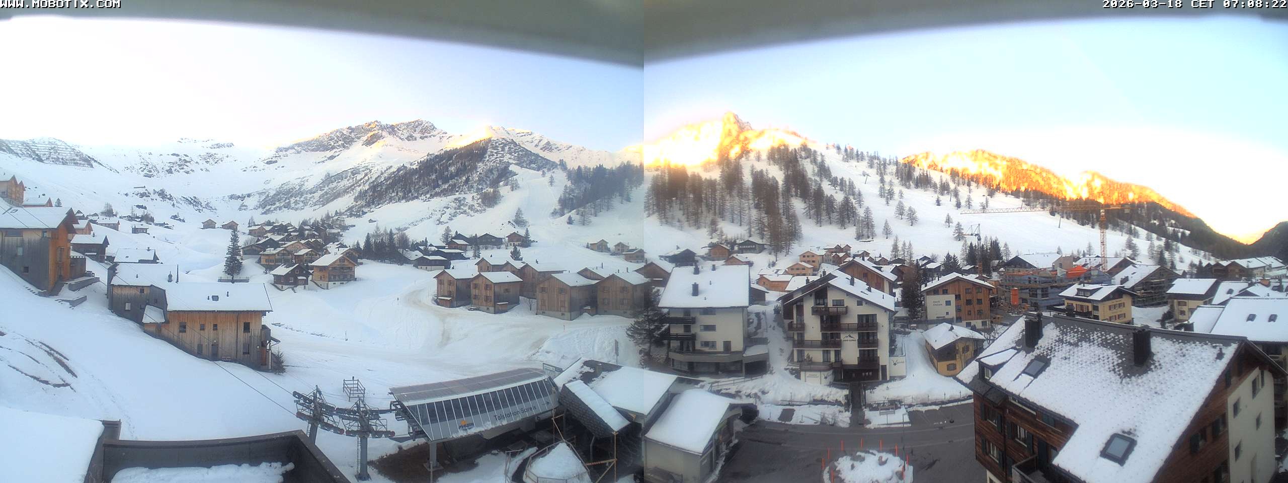 Archiv Foto Webcam Zentrum Malbun - Hotel Turna