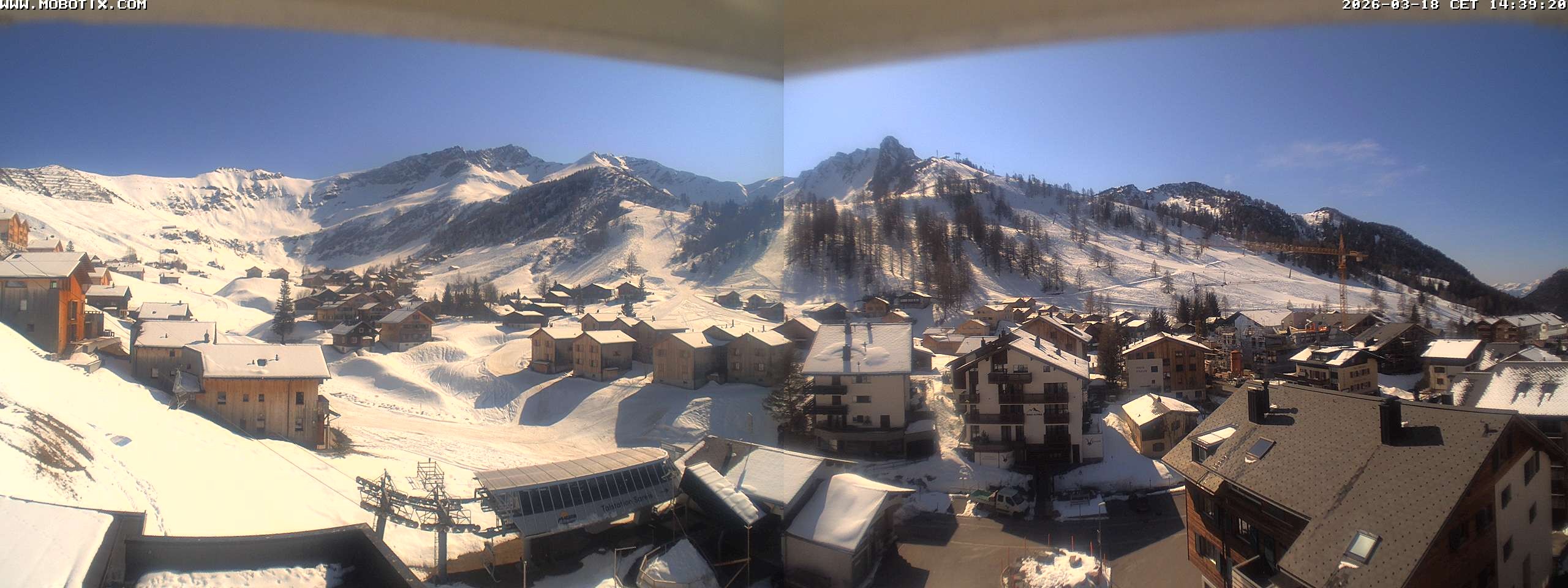 Archived image Webcam Malbun - Hotel Turna