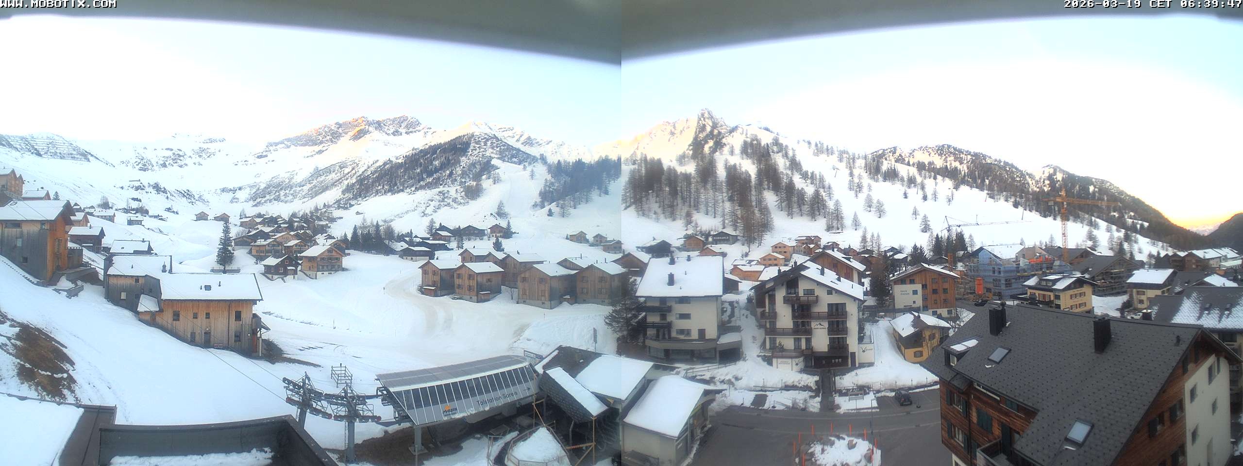 Archived image Webcam Malbun - Hotel Turna