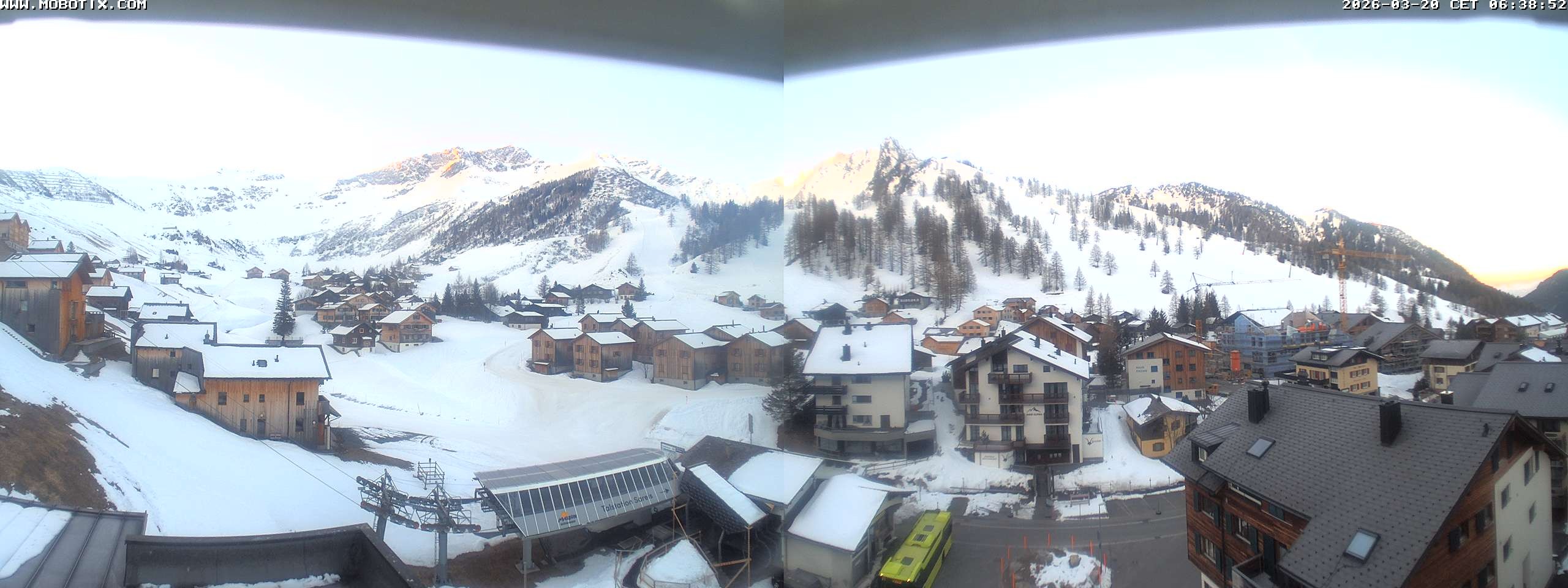 Archived image Webcam Malbun - Hotel Turna