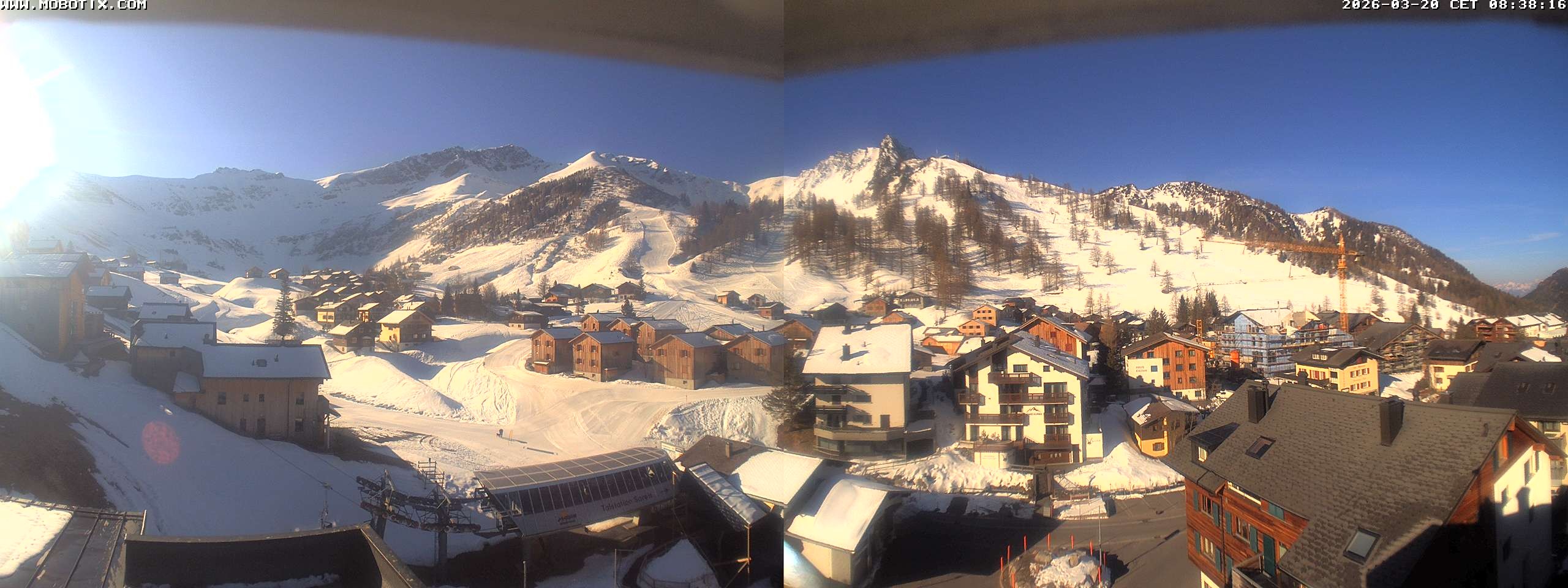 Archived image Webcam Malbun - Hotel Turna