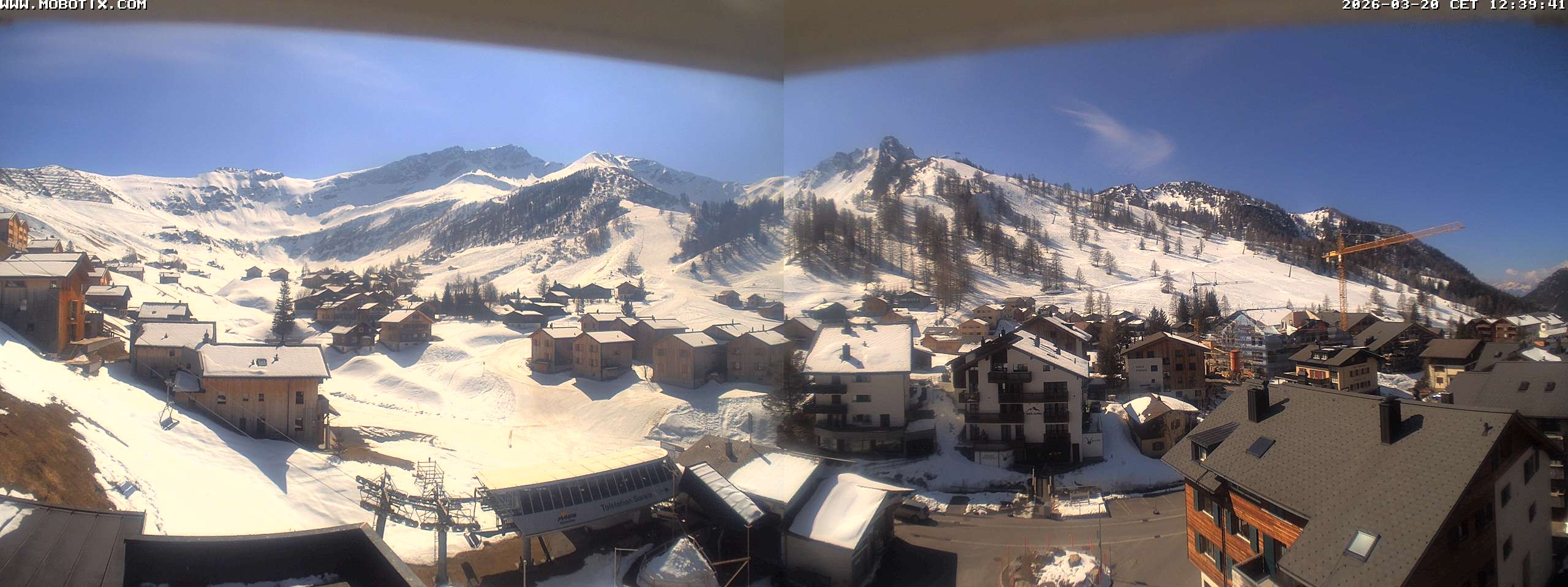 Archived image Webcam Malbun - Hotel Turna