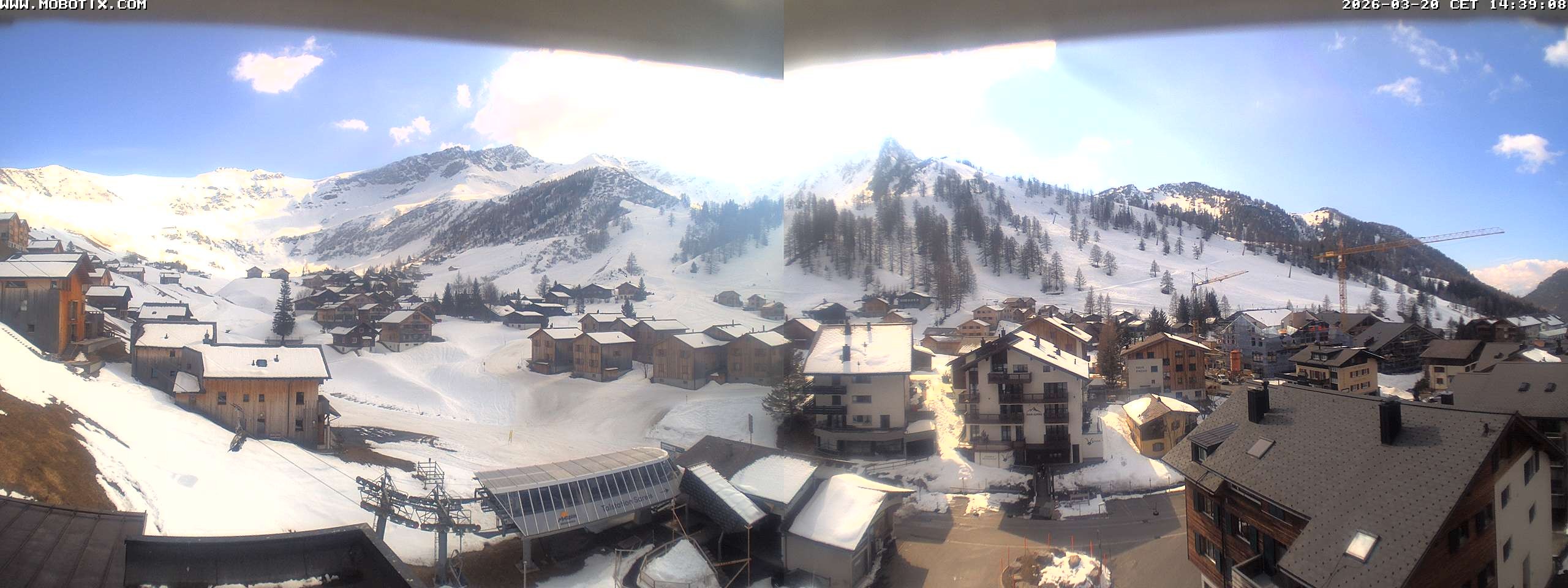 Archived image Webcam Malbun - Hotel Turna