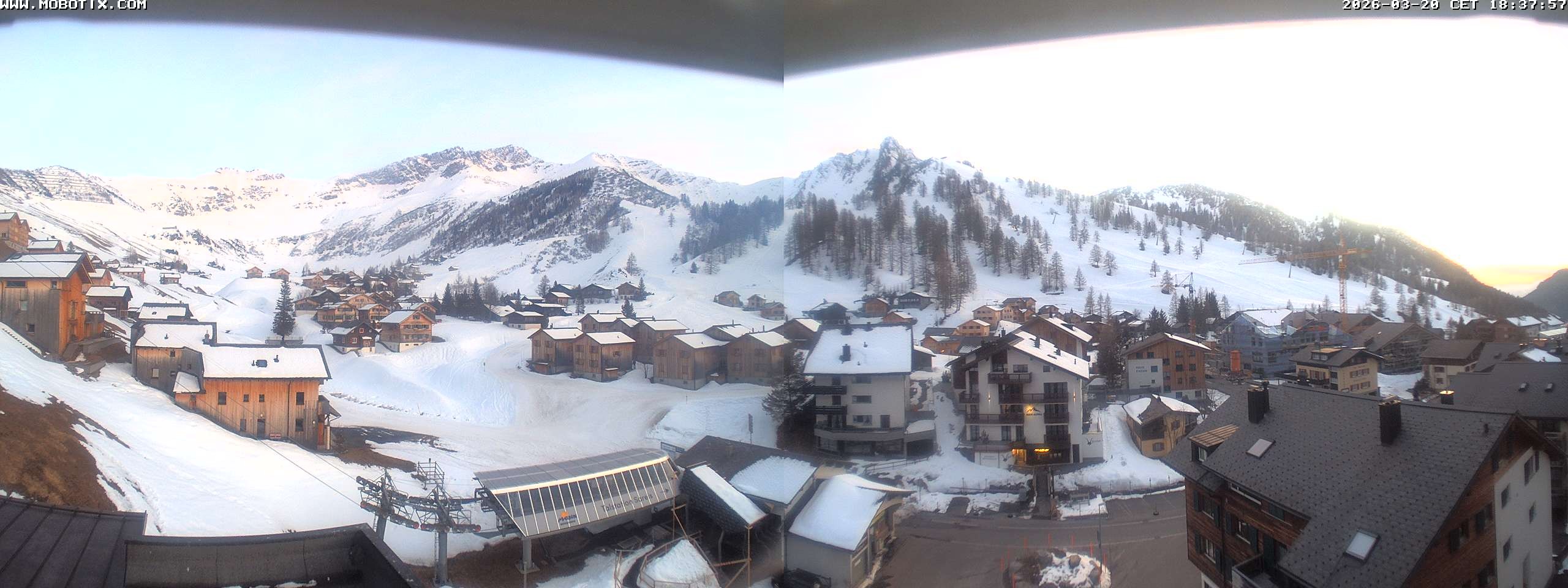 Archived image Webcam Malbun - Hotel Turna