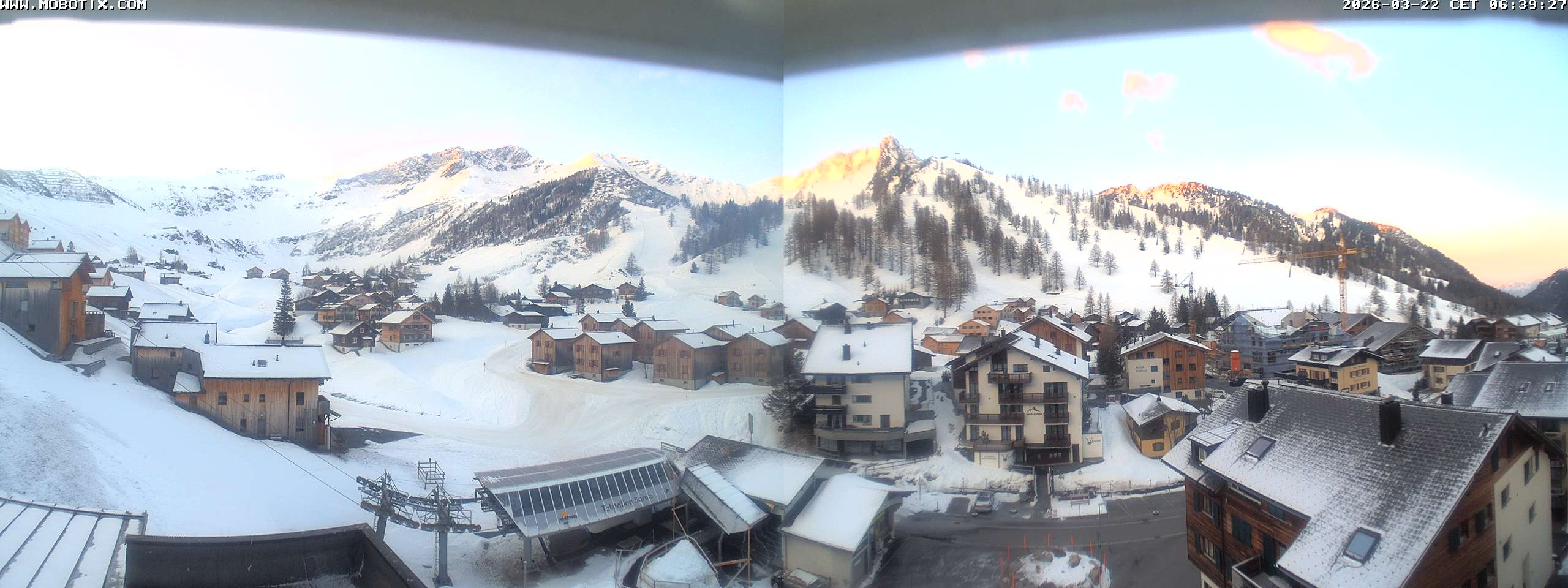 Archiv Foto Webcam Zentrum Malbun - Hotel Turna